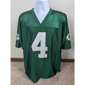 VINTAGE 90S GREEN BAY PACKERS BRETT FAVRE JERSEY MENS XL T5S
